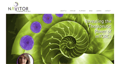 Desktop Screenshot of navitorpharma.com